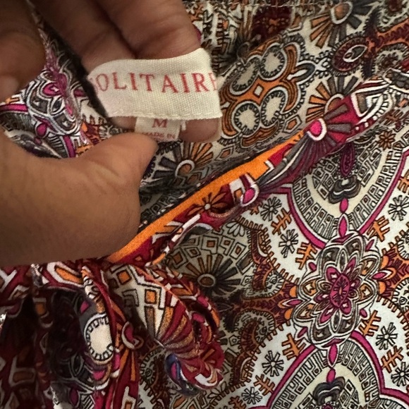 solitaire lightweight casual pants size medium - Picture 3 of 6